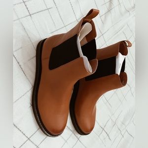 JCrew Leather Pull On Boots - Never Been Worn